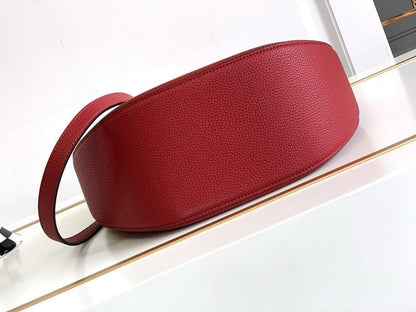 Elegant Stylish Gold Lambskin Shoulder Bag