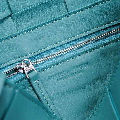 Lambskin Top Handle Bag