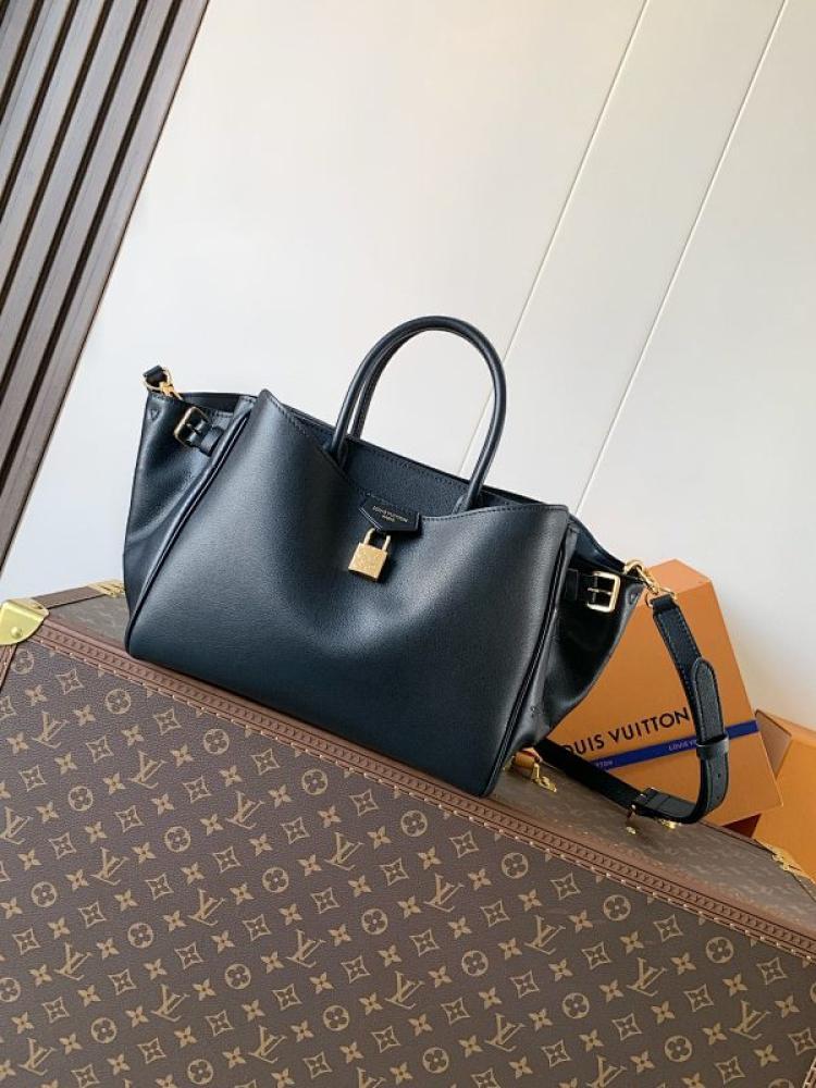 Calfskin Top Handle Bag