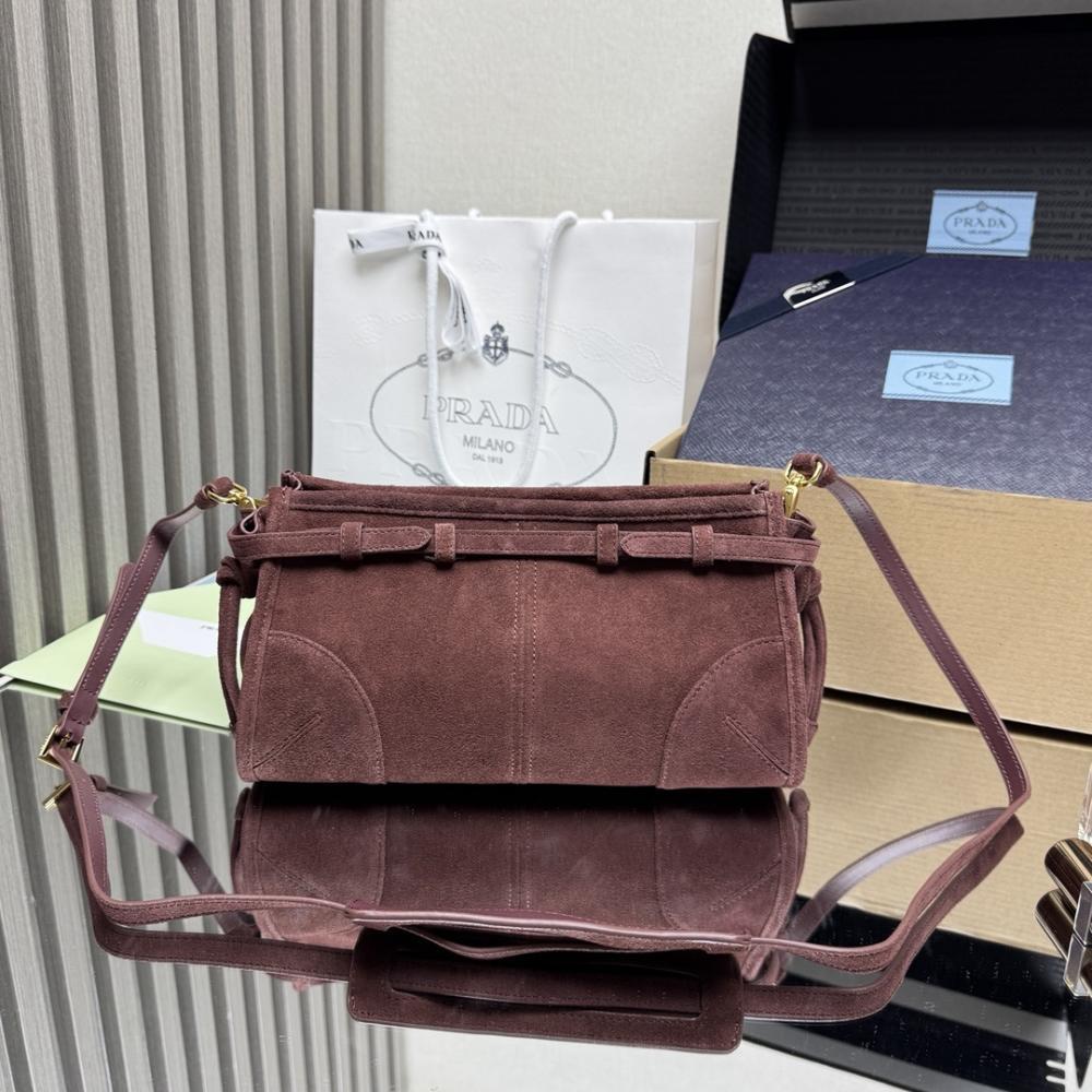 Suede Crossbody Bag