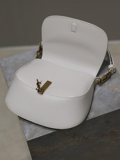 Elegant Refined Calfskin Shoulder Bag