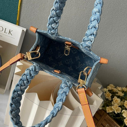Modern Elegant Jacquard Shoulder Bag