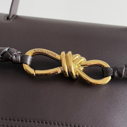 Classic Premium Woven Calfskin Shoulder Bag