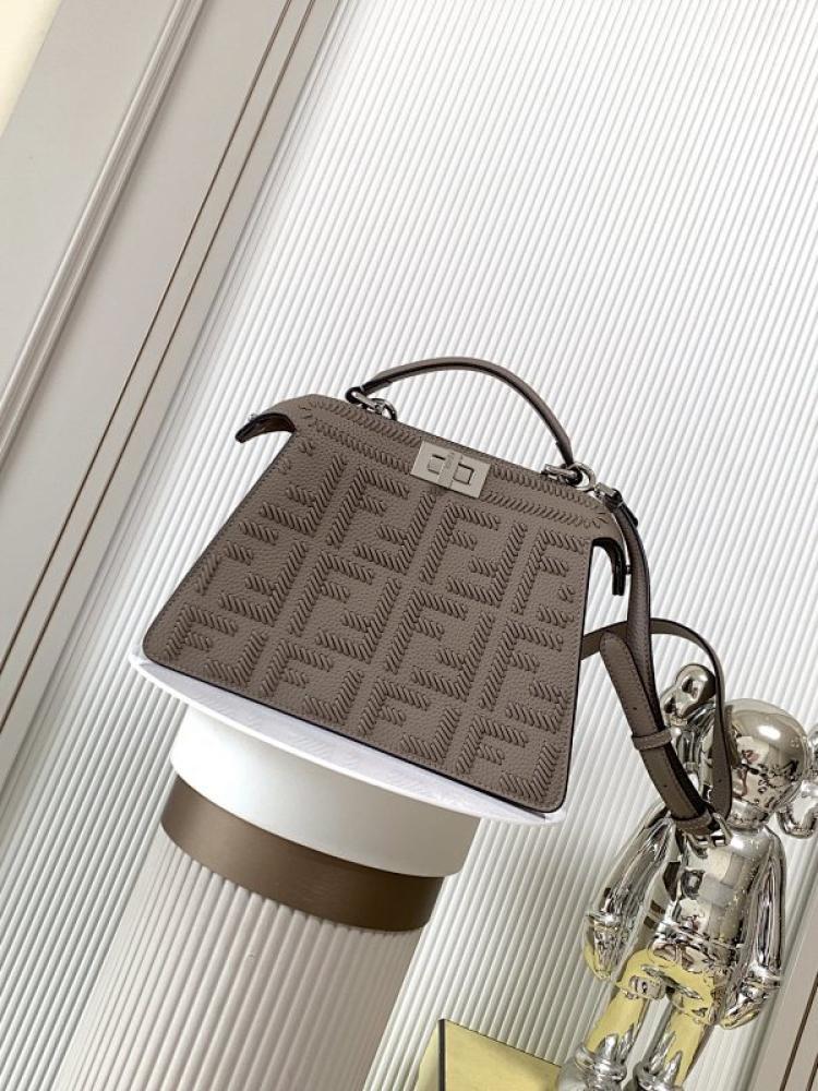 Calfskin Top Handle Bag