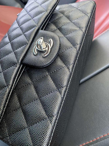 Leather Top Handle Bag