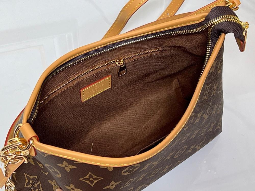 Speedy Bandouliere Monogram Leather Shoulder Bag