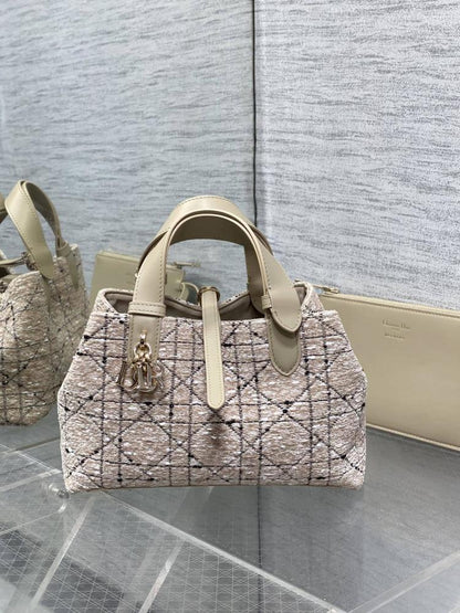 Calfskin Top Handle Bag