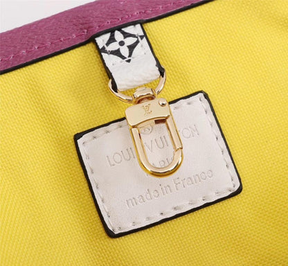 OnTheGo Gold Monogram Tote Bag