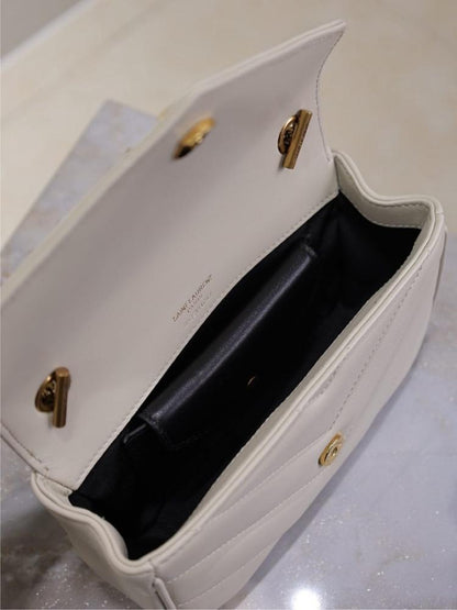 Loulou Leather Shoulder Bag