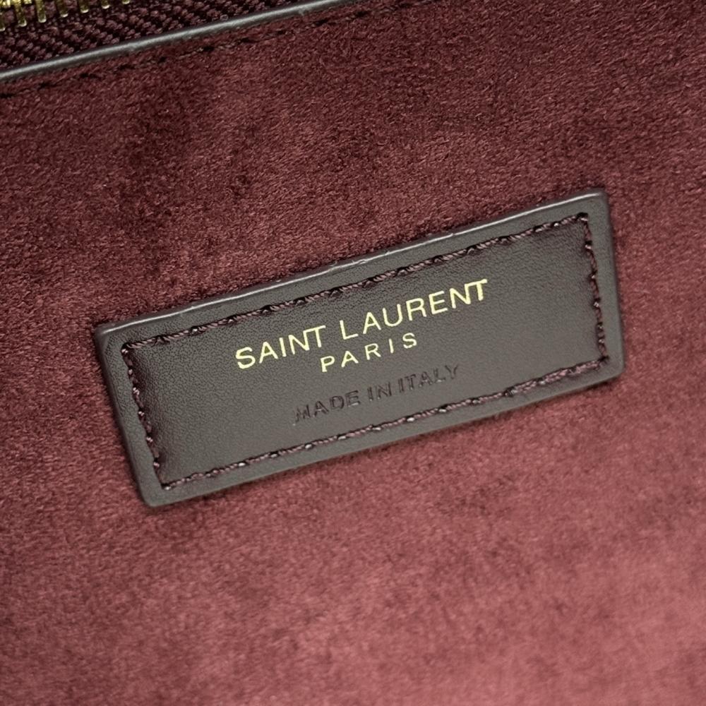 Gold Lambskin Shoulder Bag