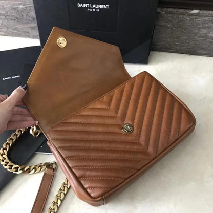 Classic Leather Top Handle Bag
