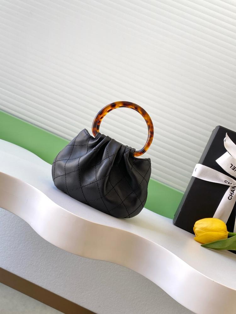 Leather Top Handle Bag