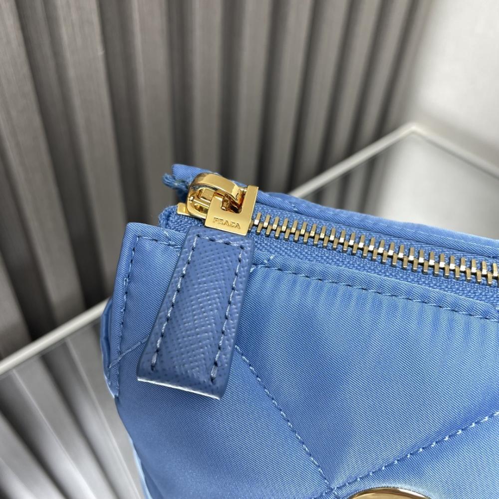 Quilted Nylon Crossbody Bag