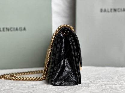 Leather Top Handle Bag