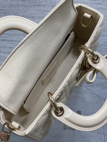 Arco Lambskin Top Handle Bag