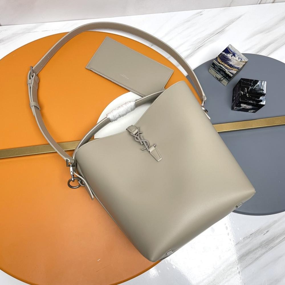 Calfskin Bucket Bag