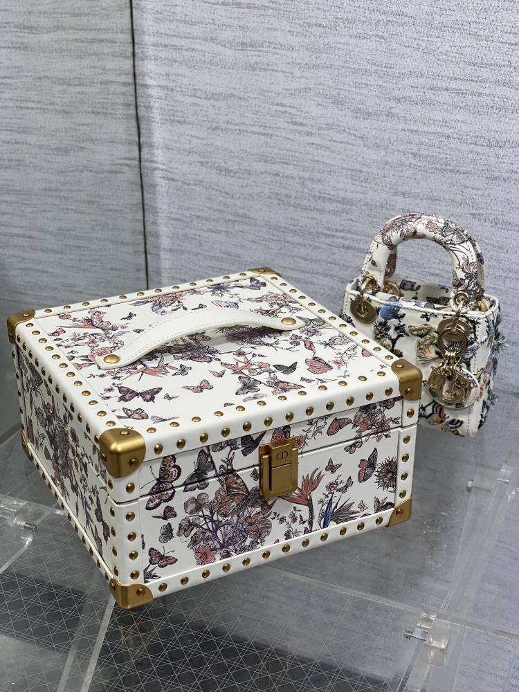 Alma Embroidered Leather Top Handle Bag