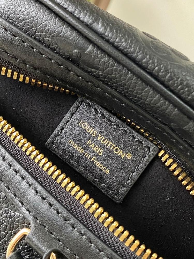 Modern Elegant Gold Monogram Leather Shoulder Bag