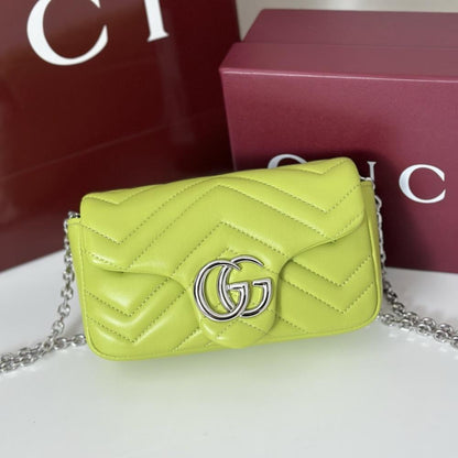 Green Leather Shoulder Bag