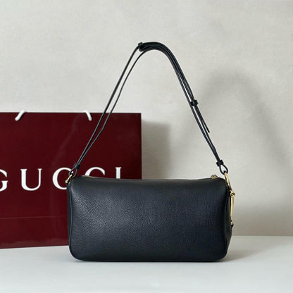Leather Top Handle Bag