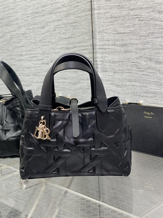 Calfskin Top Handle Bag