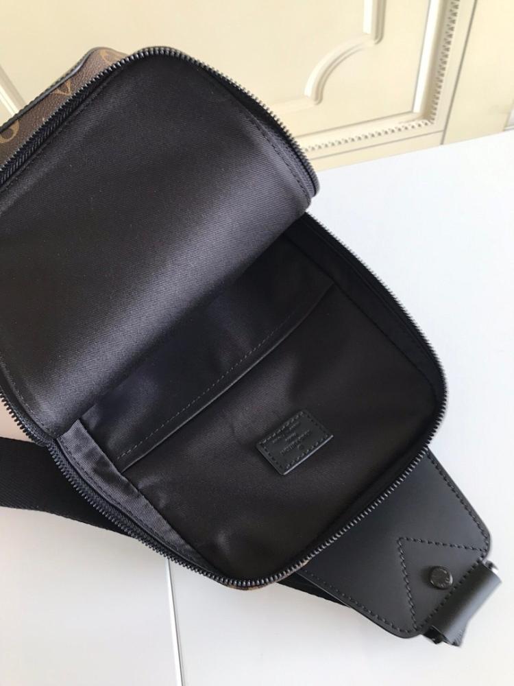 Modern Premium Silver Woven Canvas Crossbody Bag