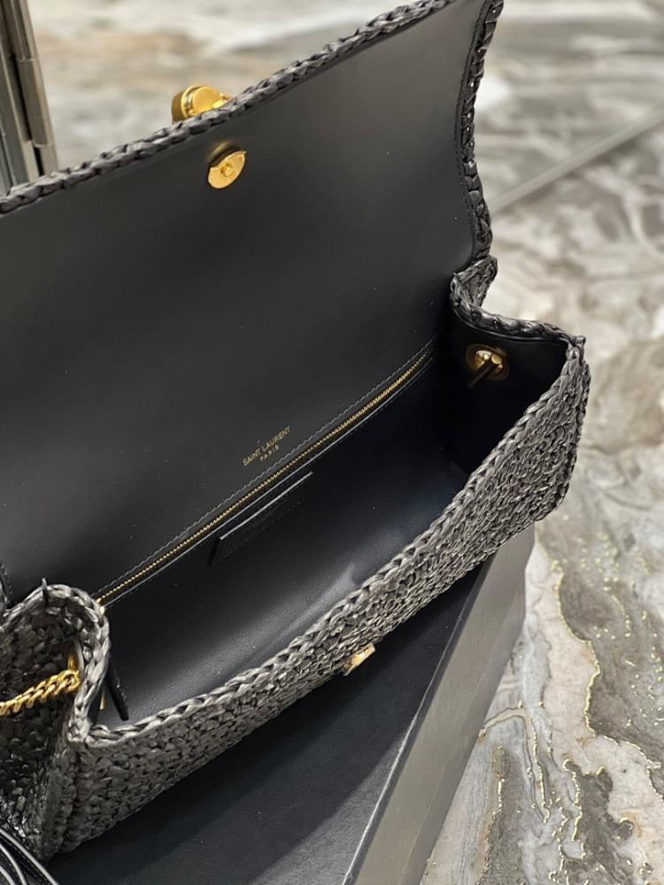 Alma Woven Leather Shoulder Bag