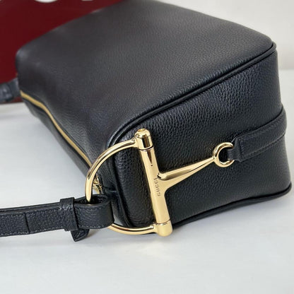 Leather Top Handle Bag
