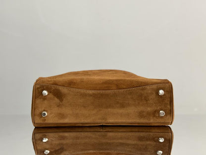 Luxury Leather Top Handle Bag