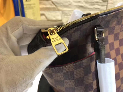 Leather Top Handle Bag