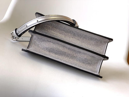Classic Silver Top Handle Bag