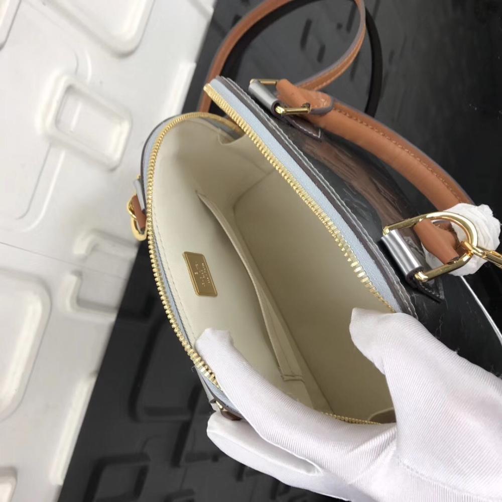 Classic Leather Top Handle Bag