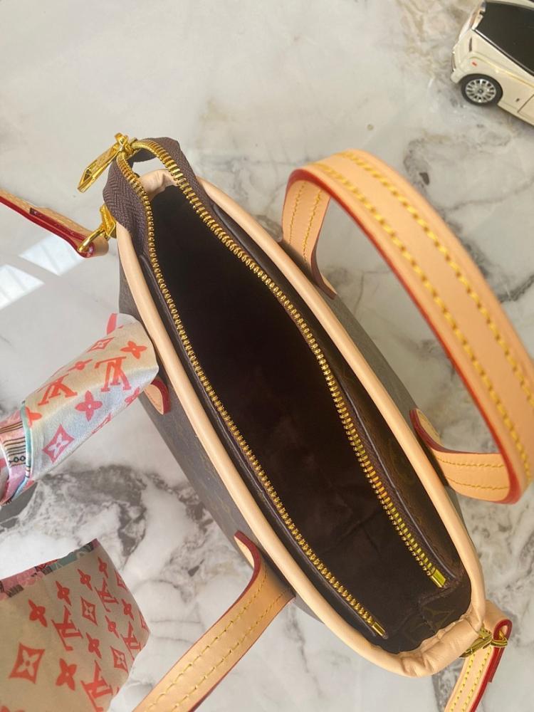 Modern Stylish Gold Quilted Leather Top Handle Bag