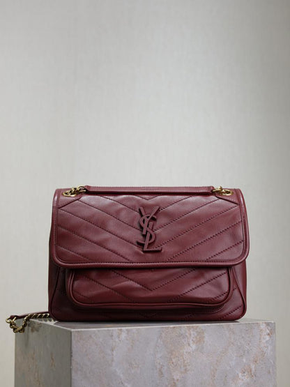Leather Top Handle Bag