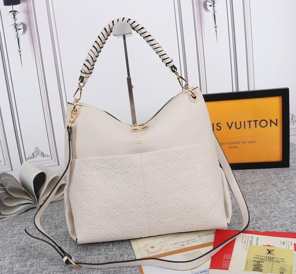 Modern Italian-Inspired Woven Leather Top Handle Bag