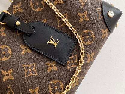 Classic Monogram Leather Shoulder Bag – Limited Edition