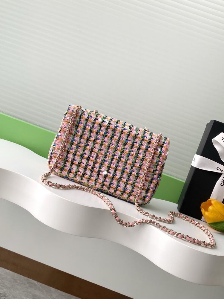 Embroidered Top Handle Bag