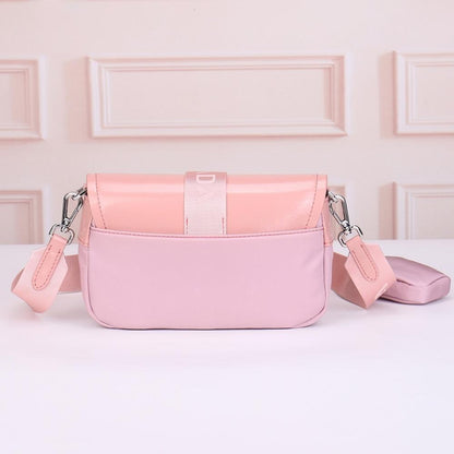 Modern Italian-Inspired Calfskin Crossbody Bag