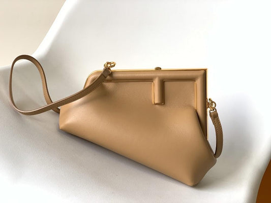 Leather Top Handle Bag