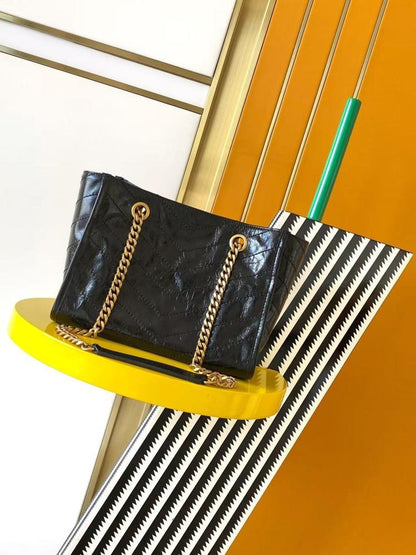 Classic Leather Tote Bag