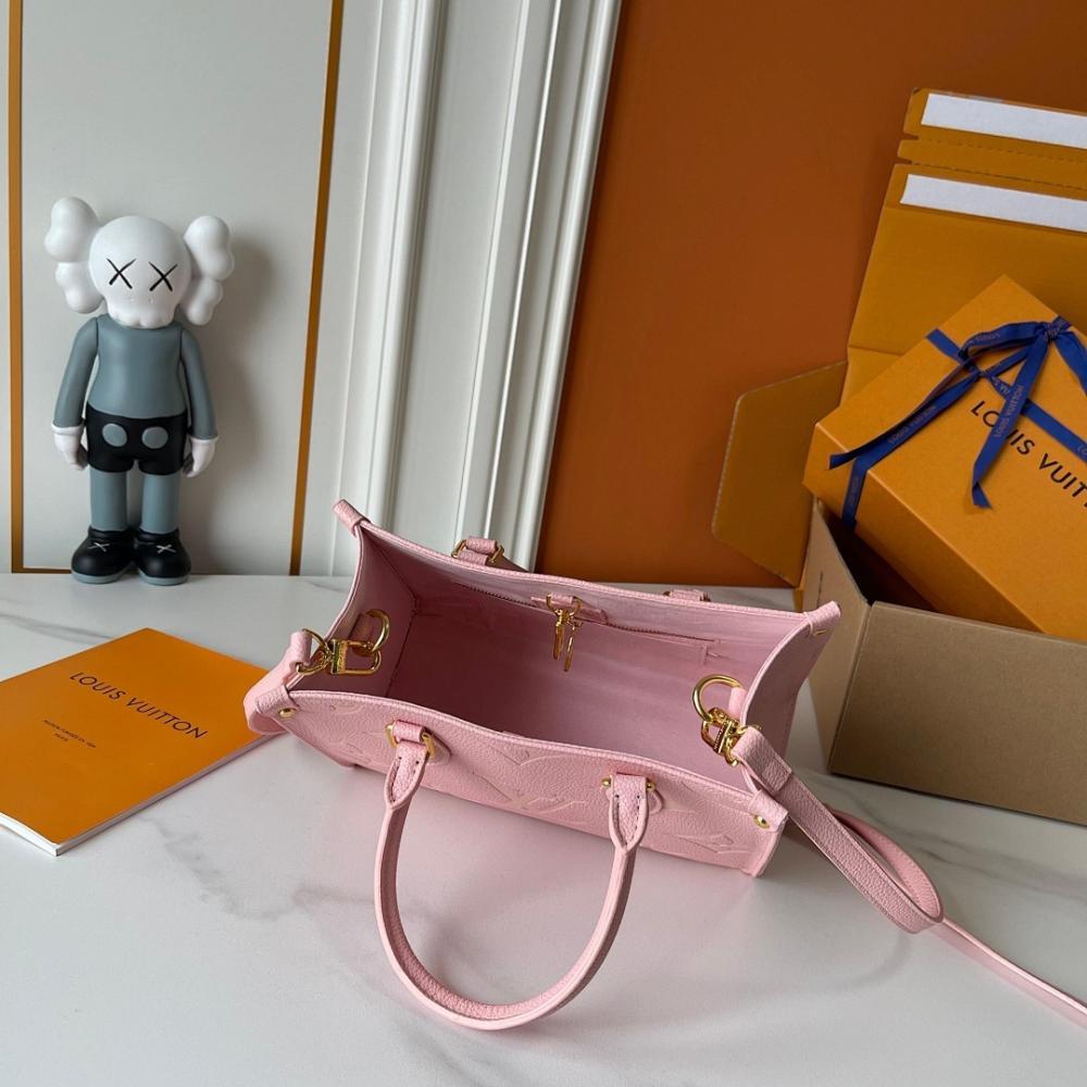 OnTheGo Monogram Calfskin Top Handle Bag