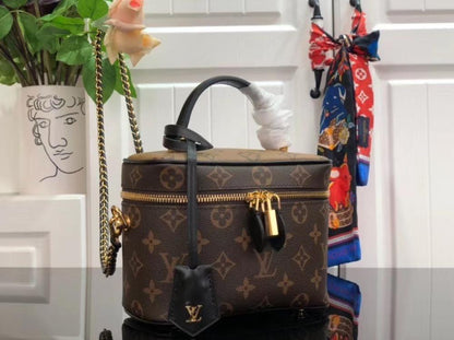 Leather Top Handle Bag