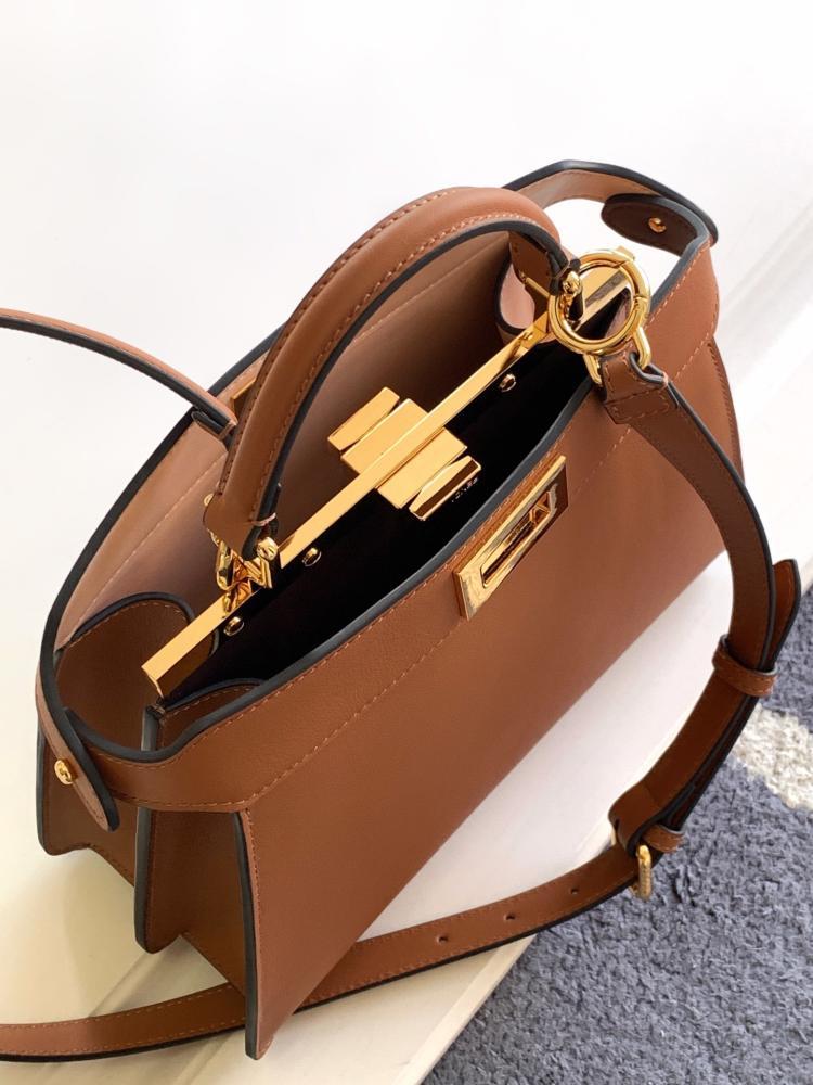Leather Top Handle Bag