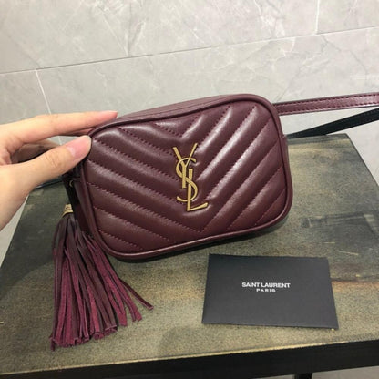 Classic Modern Calfskin Crossbody Bag