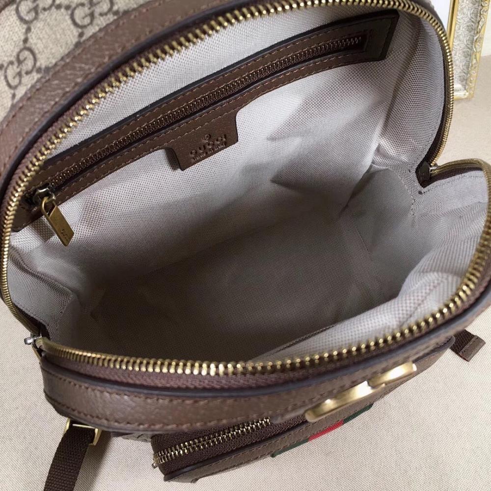 Ophidia Red Leather Bag