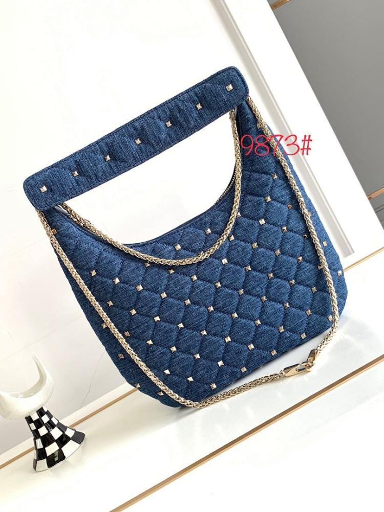 Classic Italian-Inspired Embroidered Lambskin Crossbody Bag