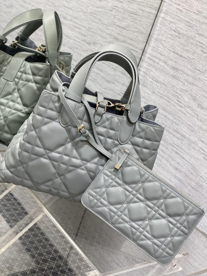Calfskin Top Handle Bag