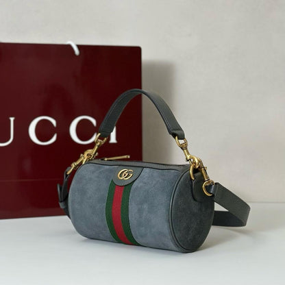 Leather Top Handle Bag