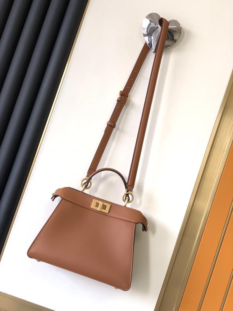 Leather Top Handle Bag