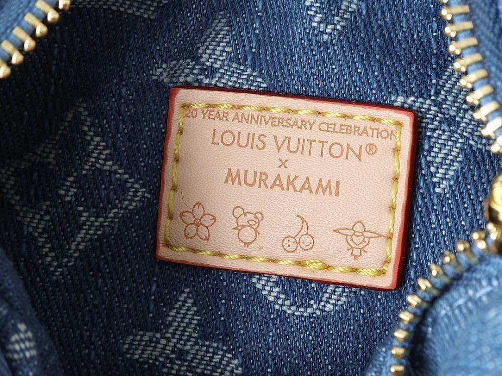 The Pouch Monogram Leather Shoulder Bag